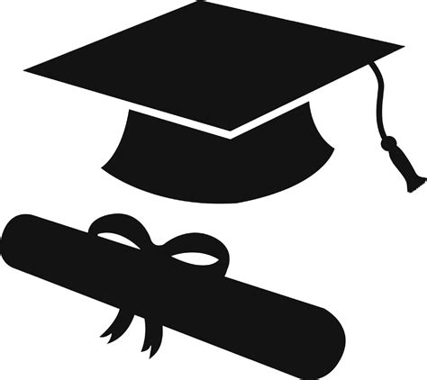 Graduation ceremony Square academic cap Silhouette Clip art ...