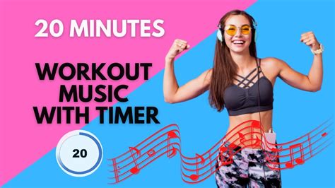 20 minutes workout music with timer | 30/30 tabata - YouTube