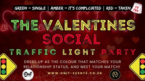 Onit Events - Valentines Traffic Light Party at Rosies - Chester ...