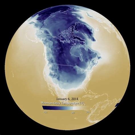 In Case You Need Another Crazy View Of The Polar Vortex... | Polar ...