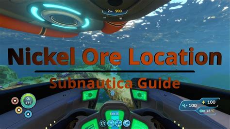 Nickel Ore Location "Subnautica 2019" - YouTube