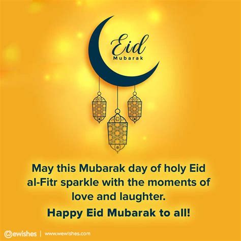 Eid Mubarak Wishes: Quotes, Status, Greetings, E-cards – We Wishes