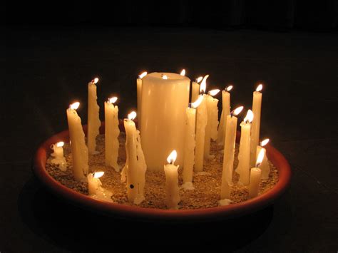 All Saints Day Lit Candles Saints And Sinners, All Saints Day, Grief ...