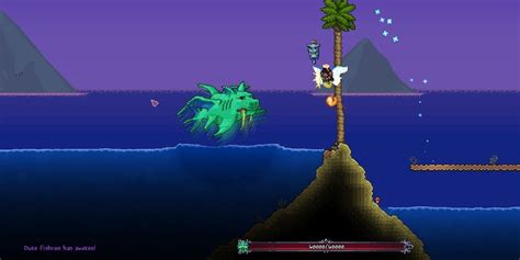 Terraria: How To Summon And Defeat Duke Fishron