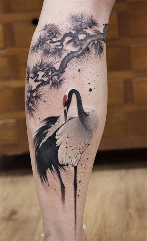 japanese tattoos sleeves #Japanesetattoos | Crane tattoo, Japanese ...