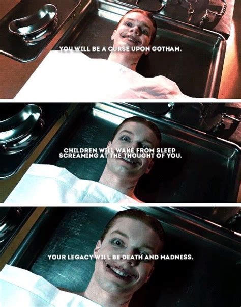 Love this edit | Gotham joker, Gotham quotes, Gotham batman