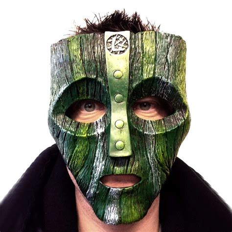 Jim Carrey THE MASK LOKI Mask Halloween Party Cosplay Costume Props ...