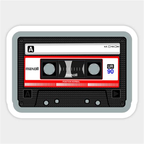 Cassette Tape Label Stickers - Pensandpieces