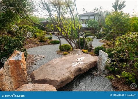 Beautiful Japanese Stone Garden Landscape Stock Photo - Image of asian ...