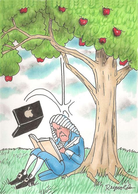 Gravity Newton Apple / Michelle Lana Illustration Blog: February 2007 ...