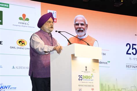 Hardeep Singh Puri addresses 25th Energy Technology Meet in Mumbai ...