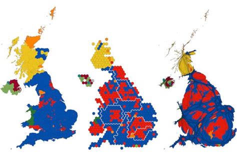 Mapping the 2019 UK General Election - Geographical