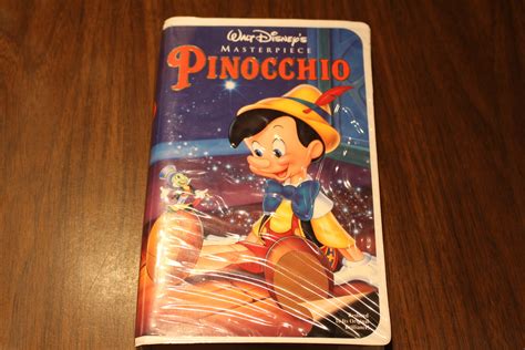 RARE Walt Disney Movie Pinocchio Animated Masterpiece VHS Home Video ...