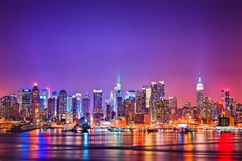 New york at night HD wallpaper | Wallpaper Flare