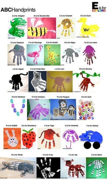 7 Finger Paint Animal Ideas | footprint art, handprint crafts ...