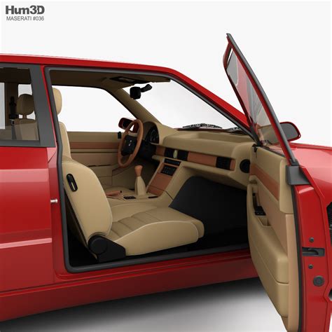 Maserati Ghibli with HQ interior 2022 3D model - Vehicles on 3DModels