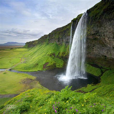 Travel Trip Journey : Seljalandsfoss Waterfall on the South Coast of ...