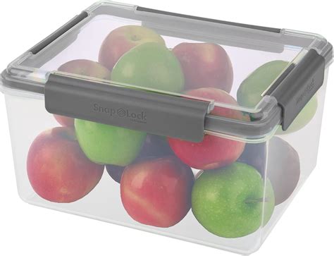 Amazon.com: SnapLock by Progressive 30-Cup Container - Gray, Easy-To ...