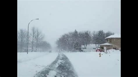 Canada Weather Regina Saskatchewan Snow storm 5th Feb 2017 - YouTube