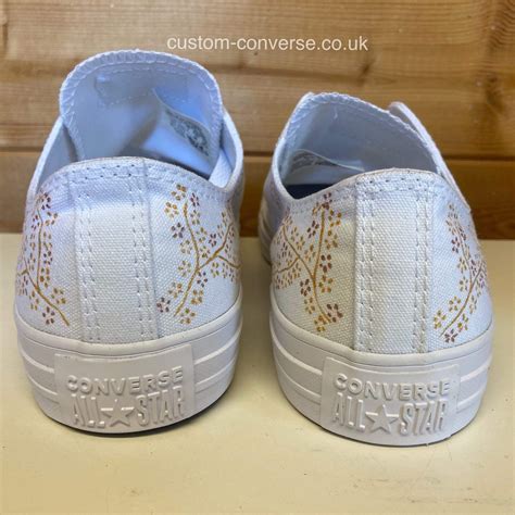 Floral Wedding Converse | Custom Converse Ltd