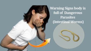 10 Warning Signs that your body is full of Dangerous Parasites ...