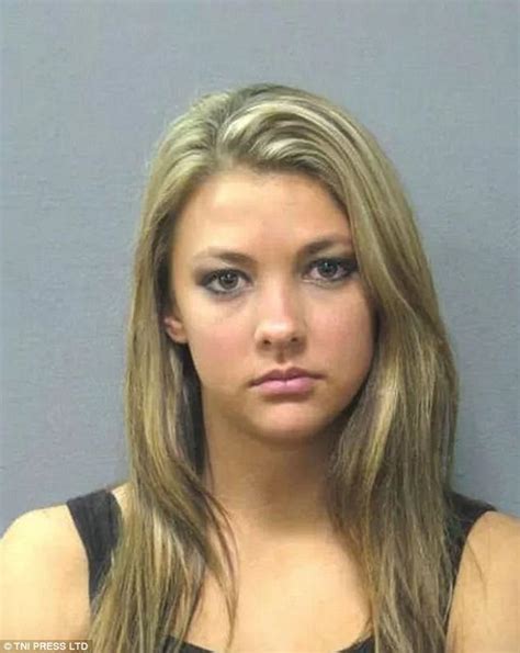 The world's most glamorous female mugshots | Daily Mail Online