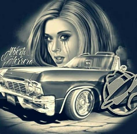 Chicano Lowrider Art Drawings | Images and Photos finder