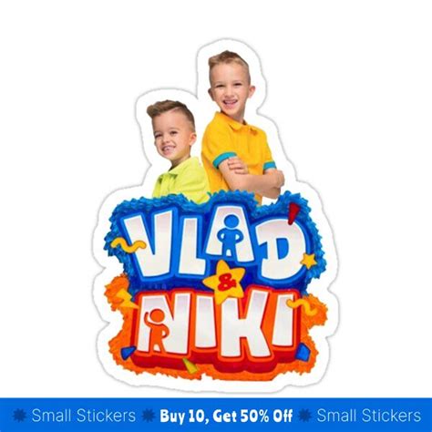 "vlad and niki" Sticker for Sale by Elza-Steuber | Stickers, Vinyl ...