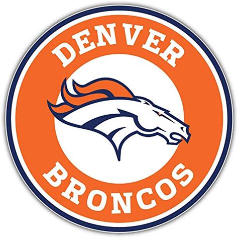 Denver Broncos Circle Logo CUSTOMIZABLE Denver Broncos Logo - Etsy Denmark