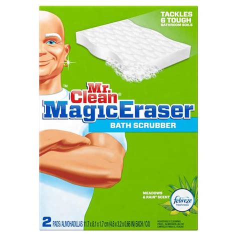 Mr. Clean Magic Eraser Bath Scrubber Sponge (2-Pack) 003700084552 - The ...