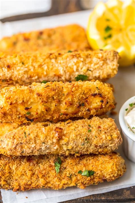 Fish Sticks Recipe (Crispy Baked Fish Sticks) - VIDEO!!!