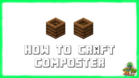 Minecraft 1.18.1: How to Craft a Composter! (2022) - YouTube