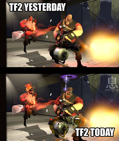 TF2 Yesterday and TF2 Today • /r/tf2 | Team fortress 2, Team fortress ...