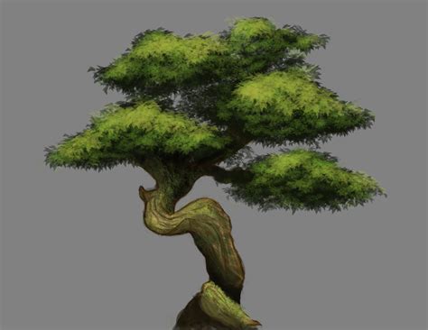 tree digital art illustrations - luciana-jackson