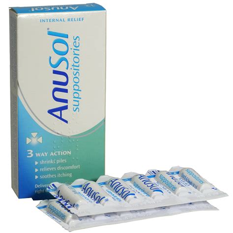 Anusol suppositories - www.pharmacy.ie Anusol Suppositories