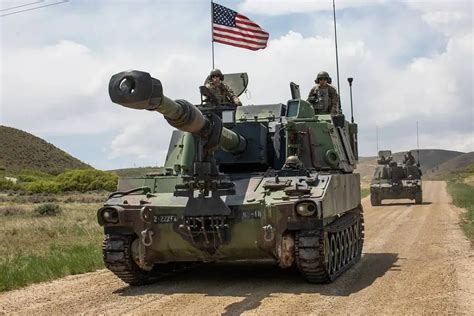 For the first time US to supply Ukraine with 18 M109 Paladin 155mm ...