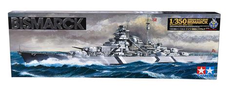 Toys & Hobbies TAMIYA 78013 1/350 WWII German Bismarck Battleship War ...