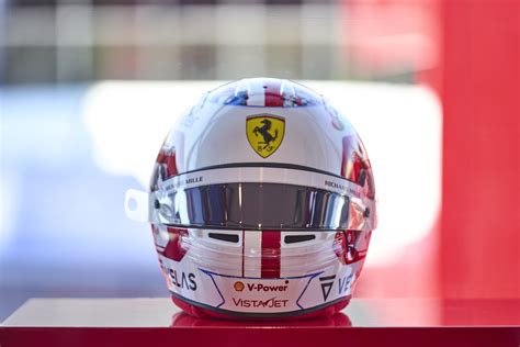 Charles Leclerc reveals all-time favourite Ferrari helmet design