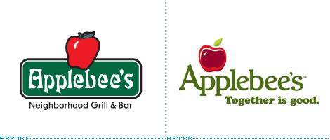 Brand New: Applebee's Gets A Spokesapple | Logo branding, Applebee’s ...