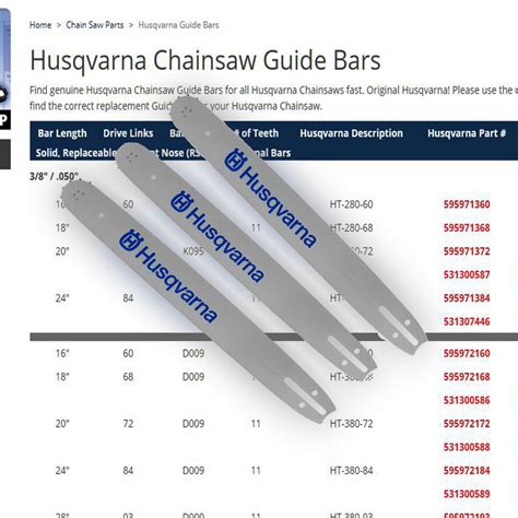 Husqvarna Chainsaw Sharpening Angles Chart