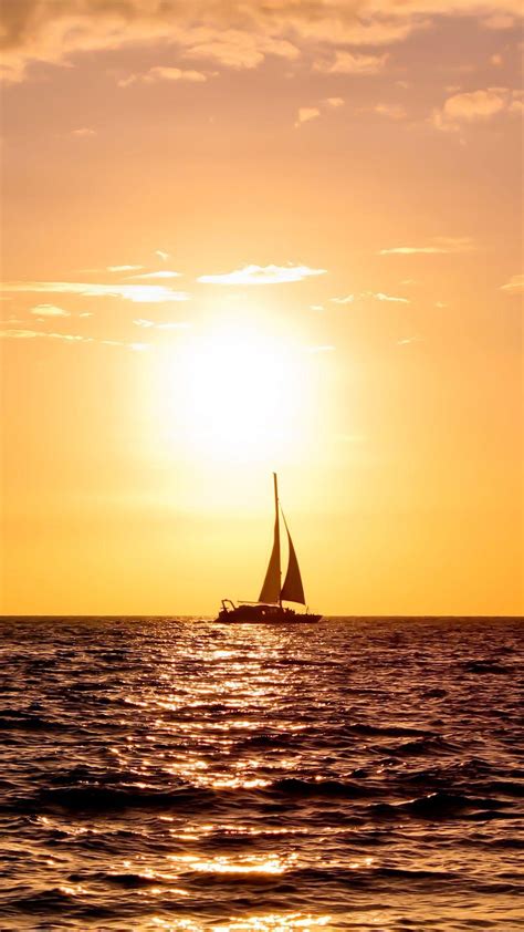 Sunset Sailing Wallpapers - Wallpaper Cave