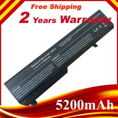 11.1V 4400mAh Notebook battery For Dell Vostro 1310 Battery 1520 1510 ...