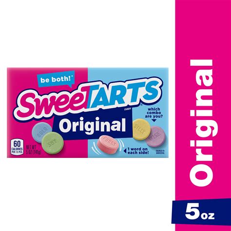 SweeTARTS Original Candy, Classic Movie Theater Box, 5 oz - Walmart.com