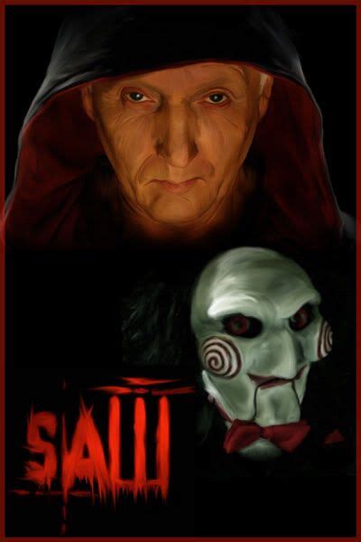 Jigsaw, played by Tobin Bell in Saw 1-5. | Фильмы ужасов, Квест, Пилы