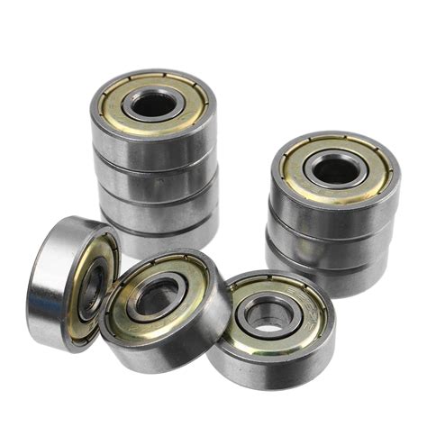 10Pcs High Carbon Steel Ball Bearing Skate Wheels For Skateboard ...