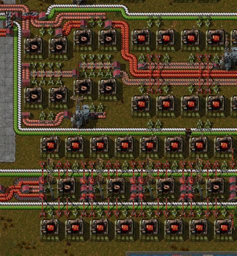 A denser red circuit layout, by making peace with "bad" ratios : r/factorio