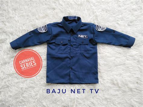 Baju Net tv dan Trans tv | Baju pegawai net tv | Kemeja kekinian ...