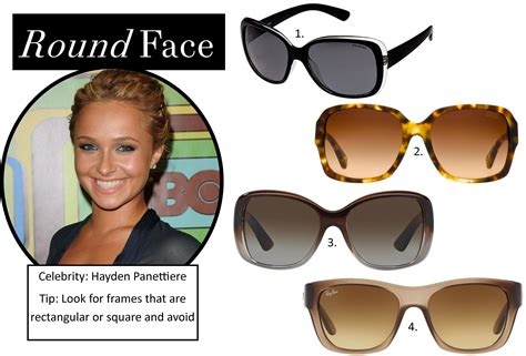 Sunglasses – The best styles for your face shape | Glasses for round ...