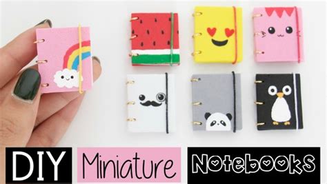 DIY Mini Notebooks Video