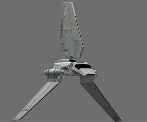 Star Wars Imperial Shuttle 3D Model – 3D Services for Games, Virtual ...